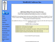 Tablet Screenshot of medbase.ca